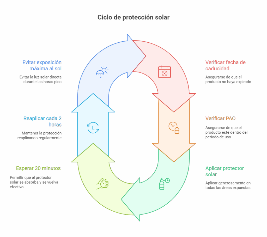 ¿Es Verdad que el Protector Solar Caduca? 1 ciclo de protección solar