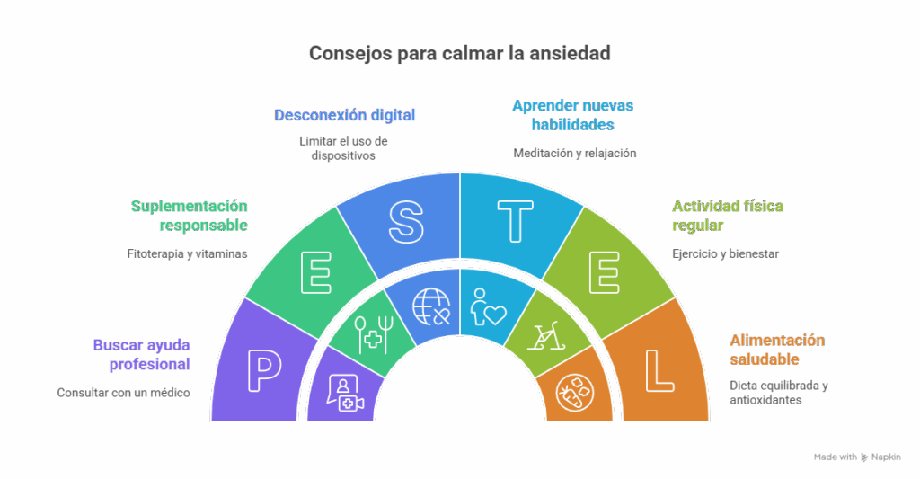 consejos para calmar la ansiedad