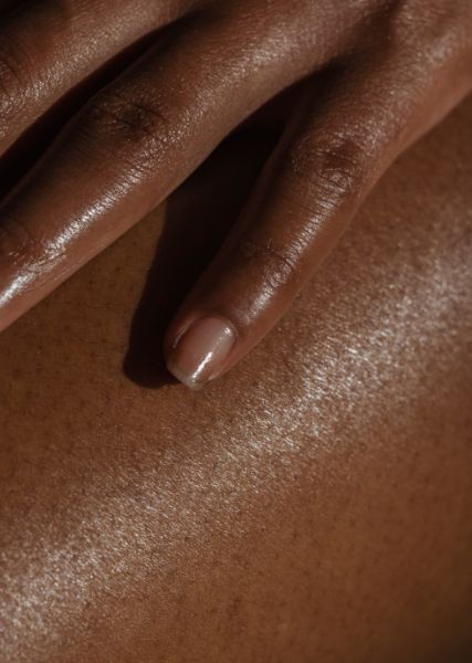 color de piel oscura