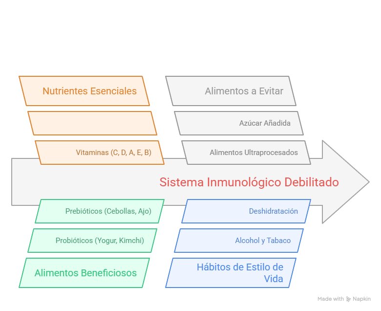 Cómo mejorar tu sistema inmunológico de manera natural 1 alimentos en el sistema inmunológico