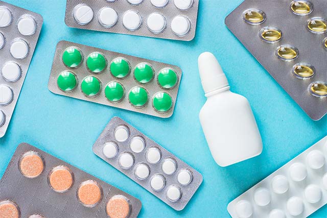 blisters de medicamentos y medicinas