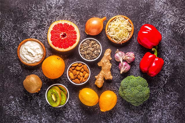 alimentos saludables para el sistema inmunológico